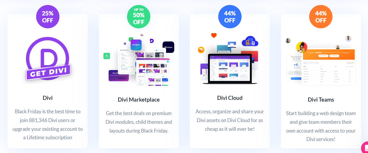 ElegantThemes Black Friday Pricing