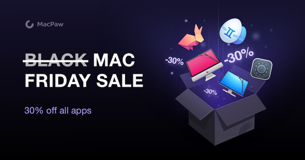 MacPaw Black Friday Cyber Monday Deals