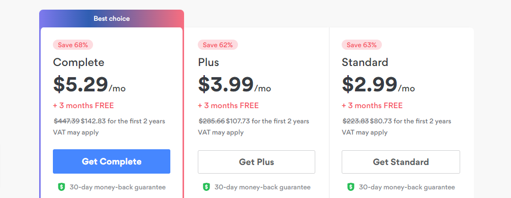 NordVPN Pricing