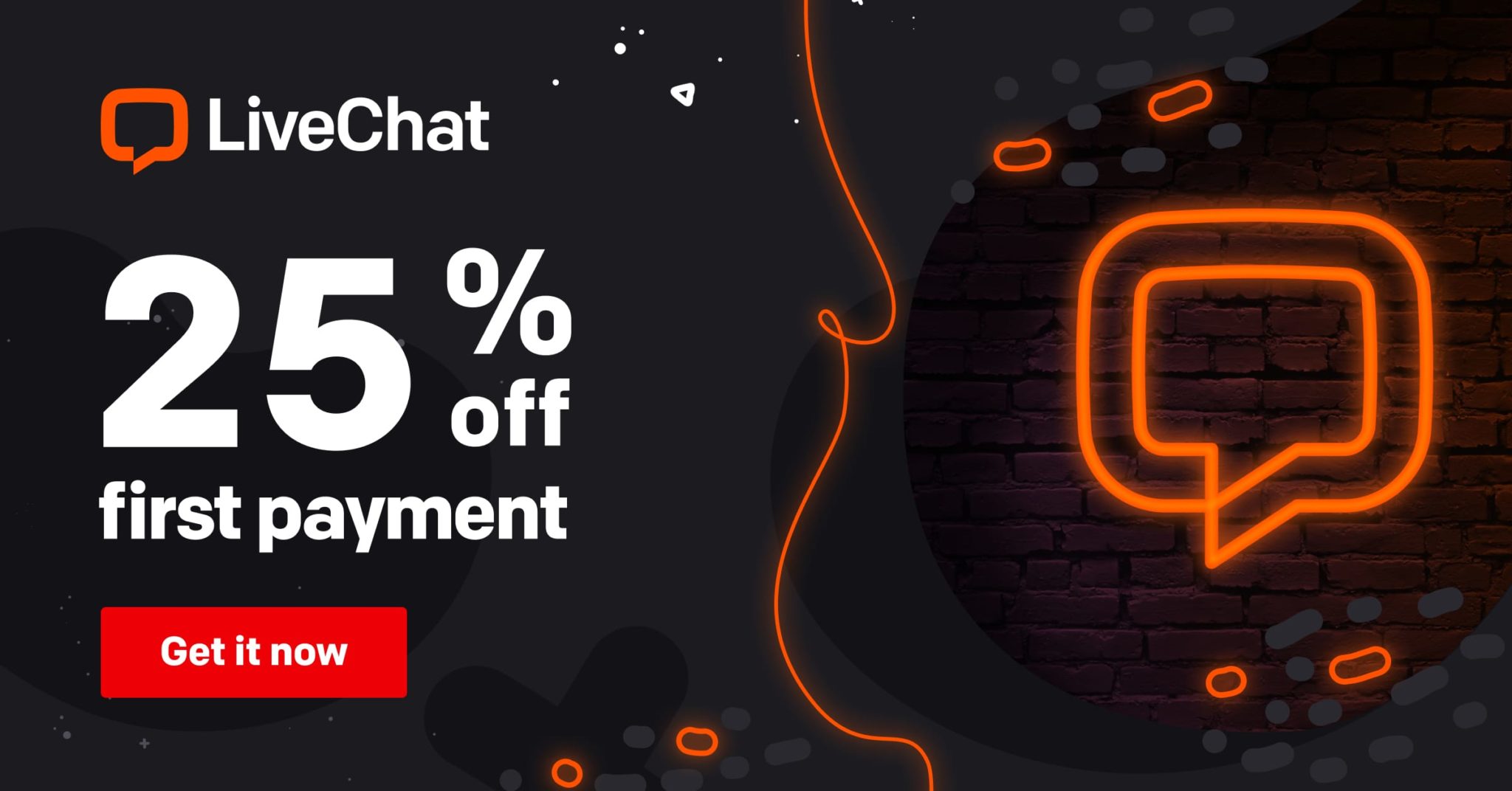 LiveChat Black Friday & Cyber Monday Sale